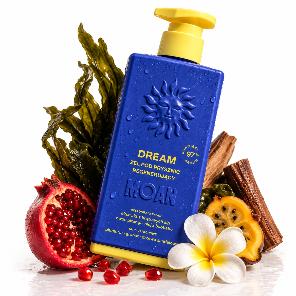 MOAN DREAM regeneruojantis dušo gelis