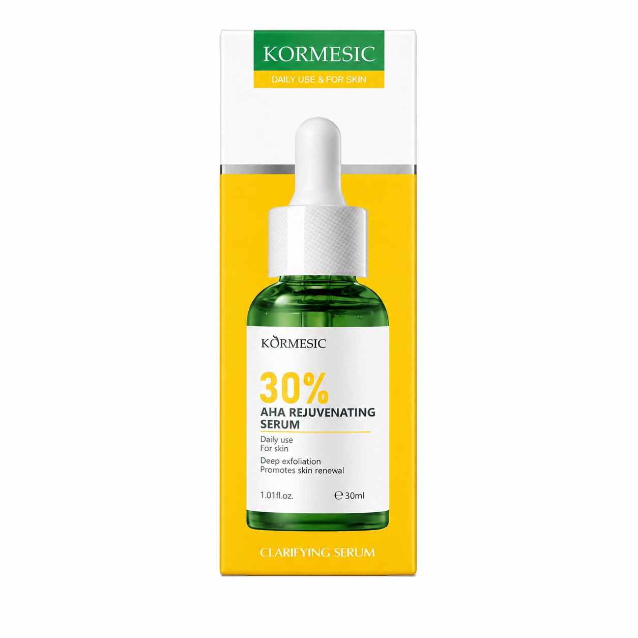30 % AHA jauninantis veido serumas