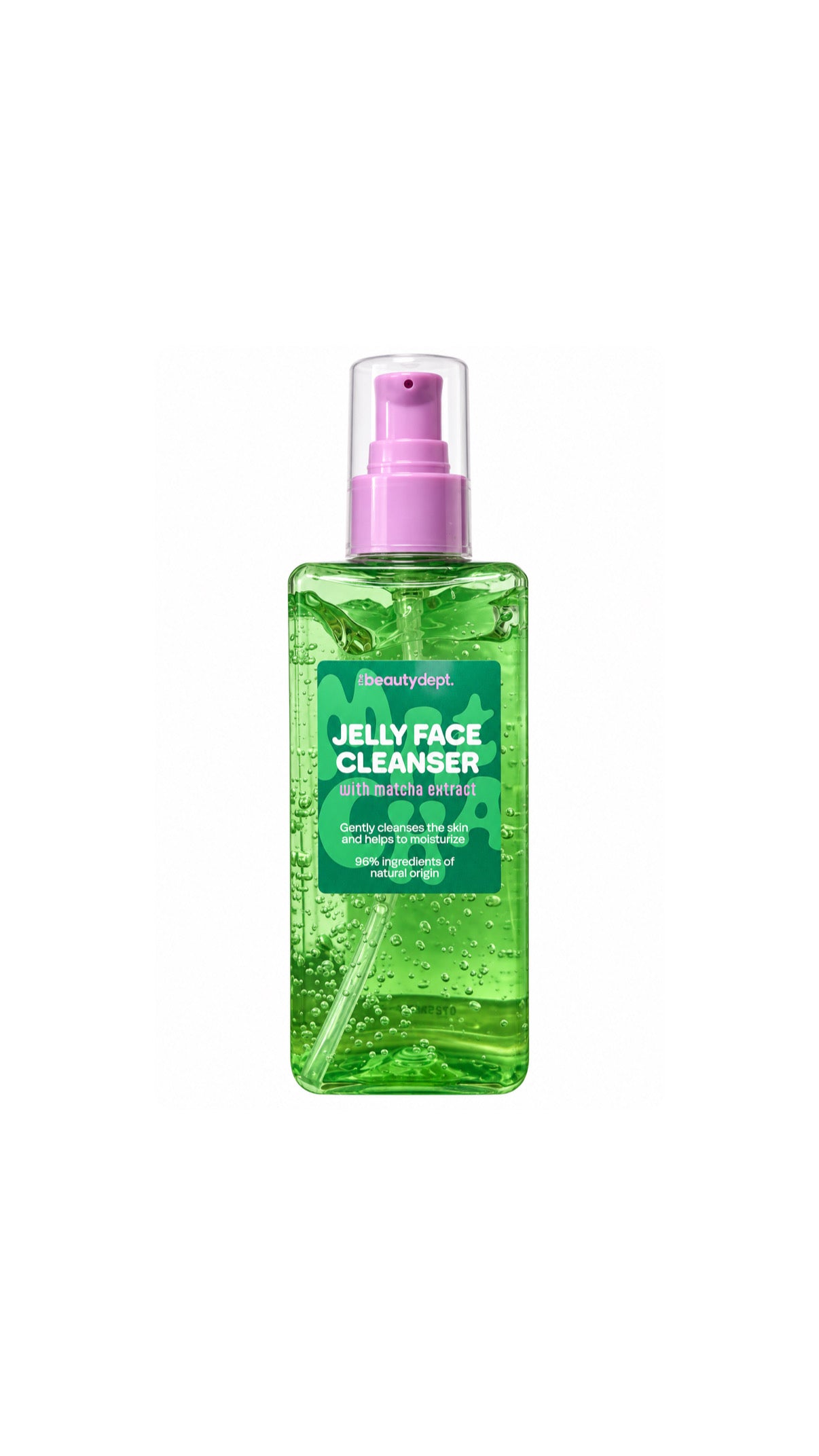 JELLY FACE CLEANSER su matcha ekstraktu