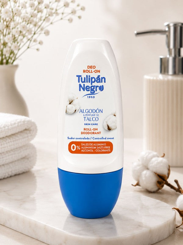 Medvilnės ir pudros kvapo dezodorantas