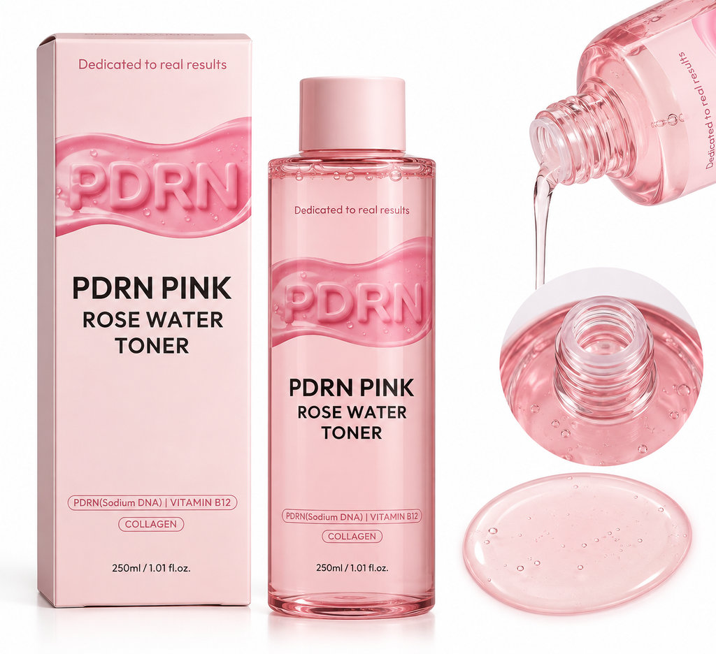 PDRN Pink Rose Water tonikas